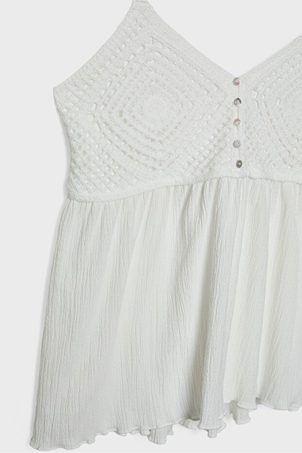 Fırfırlı kroşe top - 8