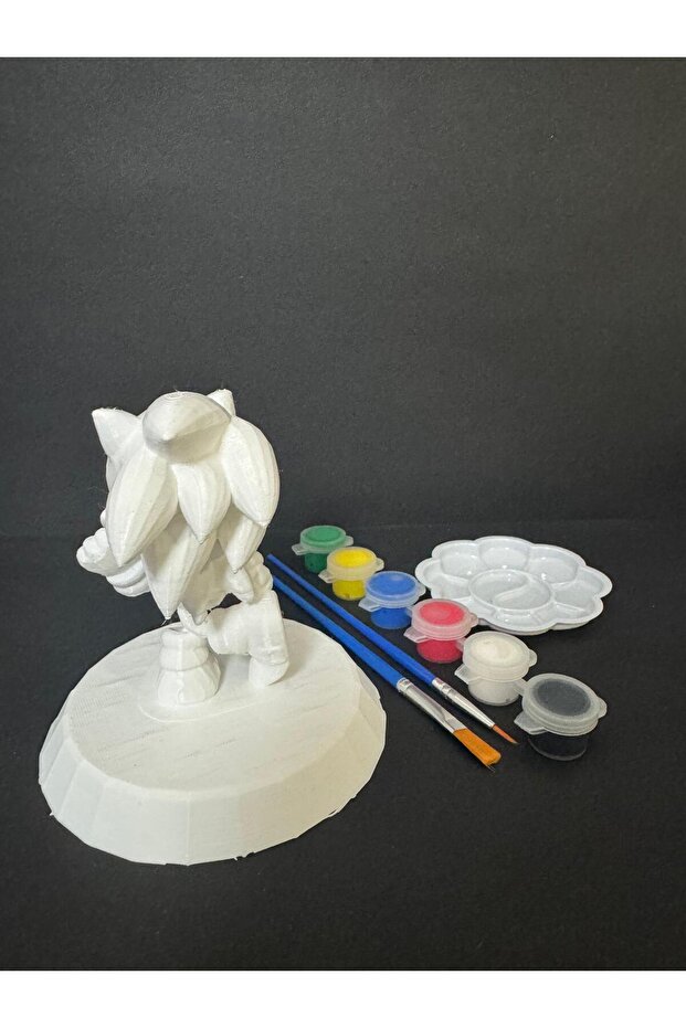 Sonic 3d Figür Boyama Seti - 6