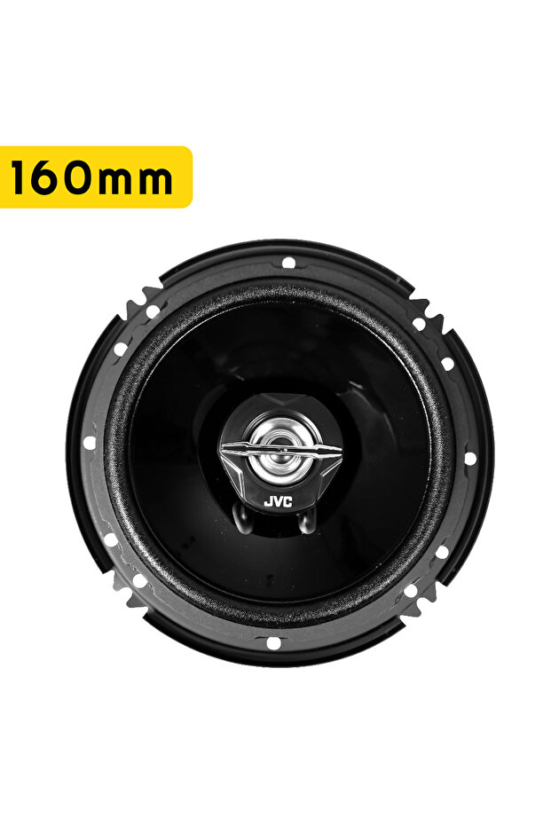 JVC CS-J620 16cm 2-Way Car Coaxial Speakers 300W Peak Power 30W RMS Pair - Mica Cone, 4Ω - 4