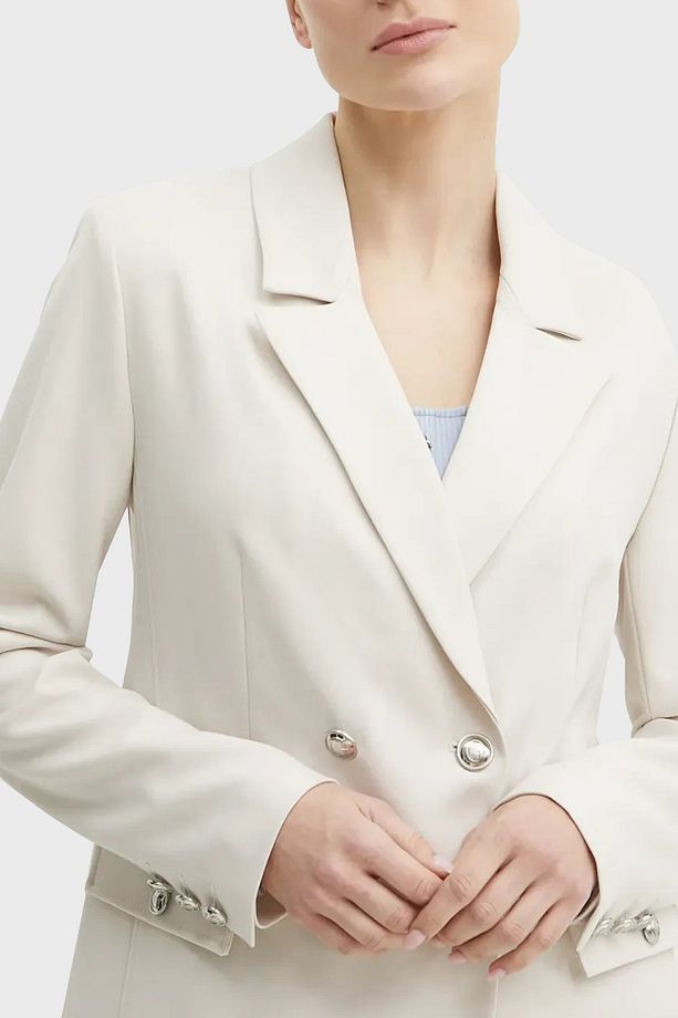 New Fiona Regular Fit Mono Yaka Kruvaze Blazer Ceket W5RN49WGX02 CEKET W5RN49 WGX02 F9AW - 4
