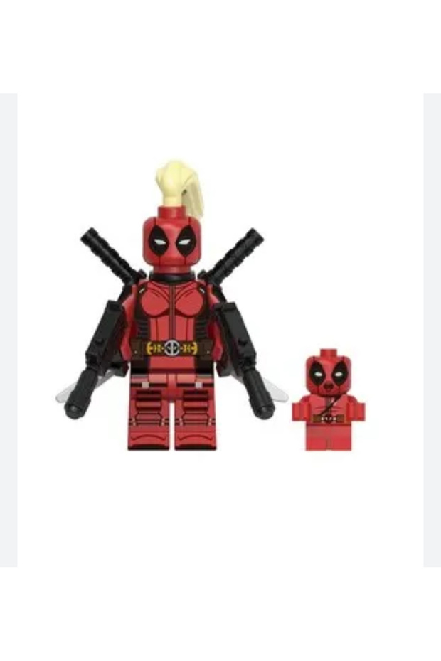 Mini figür Deadpool Yapı taşları - 1