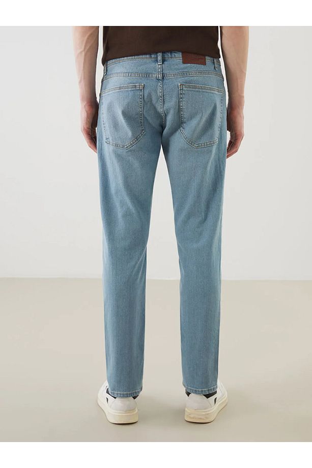 LCW Jeans Yeşil 779 Regular Fit Erkek Jean Pantolon - 4