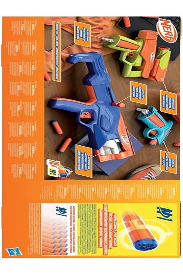 N Series Gear Up Pack, 3x Dart Tabancası, Nerf N Series Tabancalarıyla Uyumlu 18 Adet Dart - 6