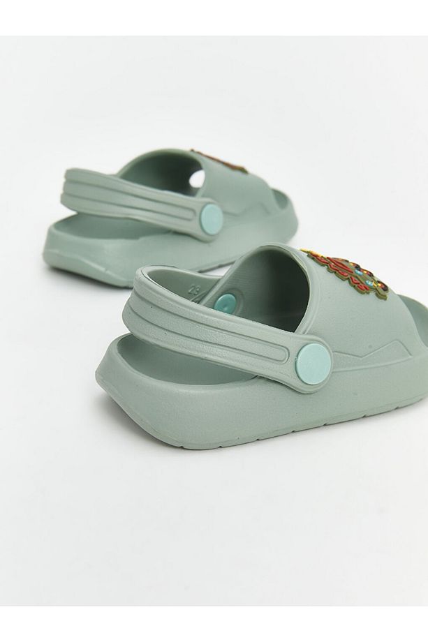 LCW STEPS Baskılı Erkek Bebek Sandalet - 5
