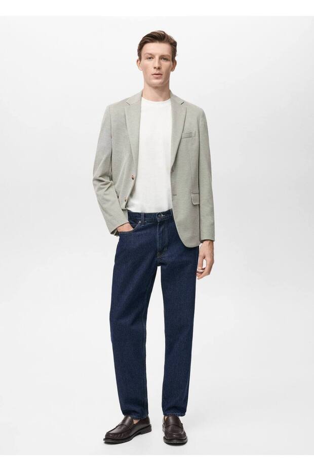 Verner Dar Kesim Pamuklu Blazer Ceket - 2
