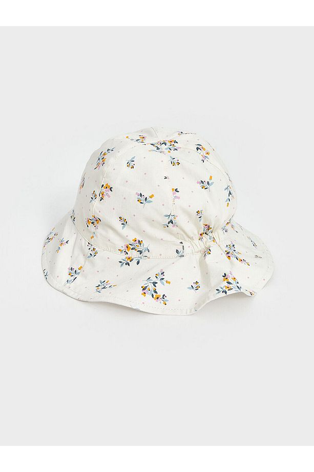 Baskılı Kız Bebek Bucket Şapka - 4