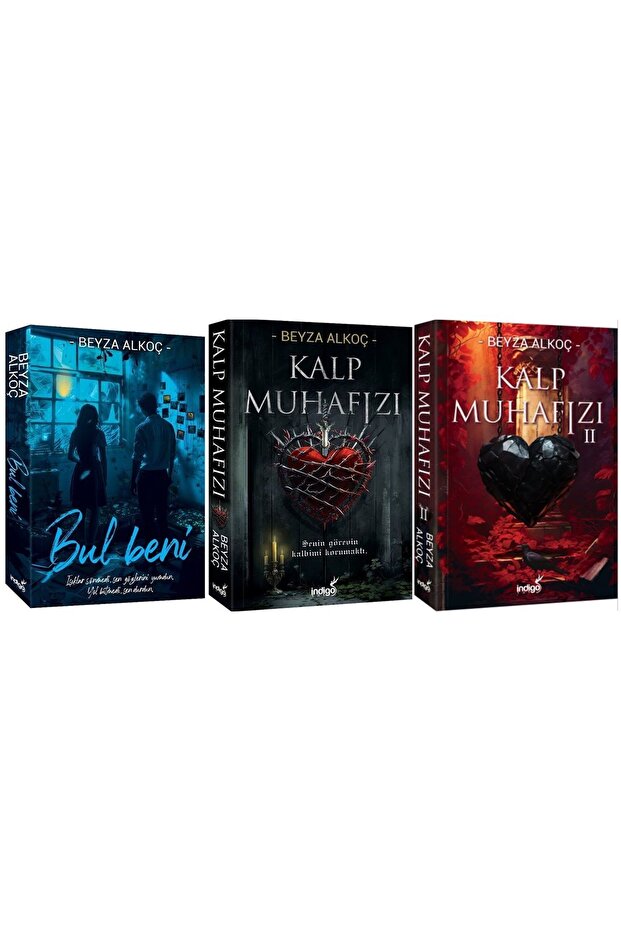 Bul Beni + Kalp Muhafızı 1 + Kalp Muhafızı 2 Karton Kapak 3 'lü Set Beyza Alkoç