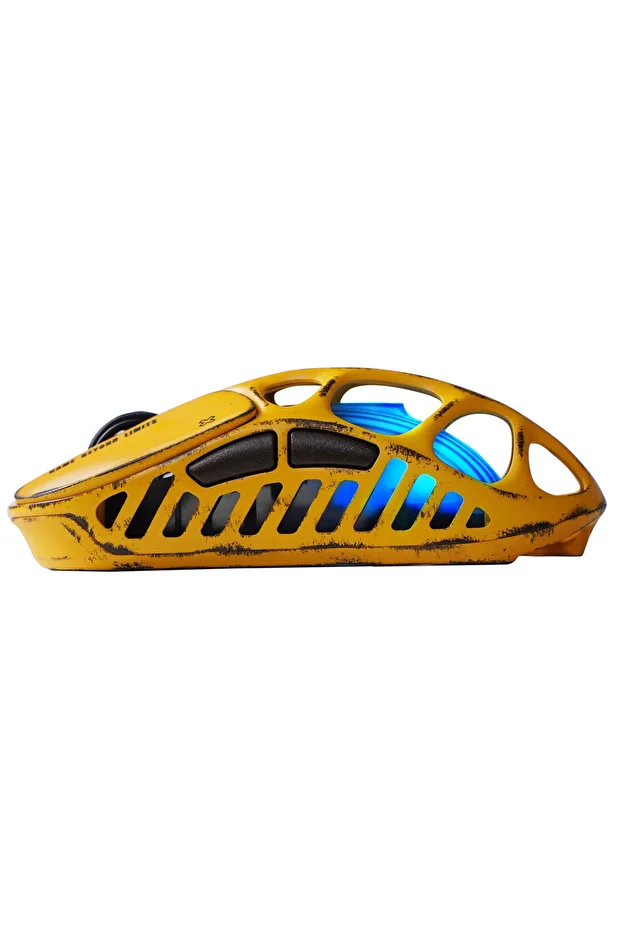 Mercury X Rgb 32k Dpı Optik Gaming Mouse, Kablosuz, Magnezyum Alaşımlı, Programlanabilir 5 Tuş, Sarı - 3
