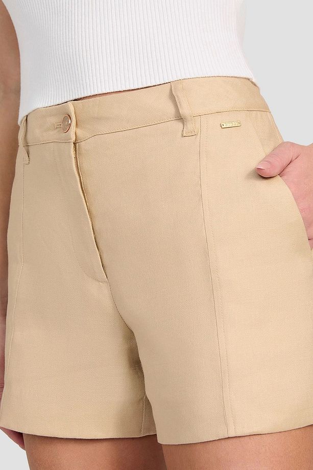 Isabeau Lının Short Kadın Kahverengi Şort W5gd1wwh5l2-g1l7 - 4