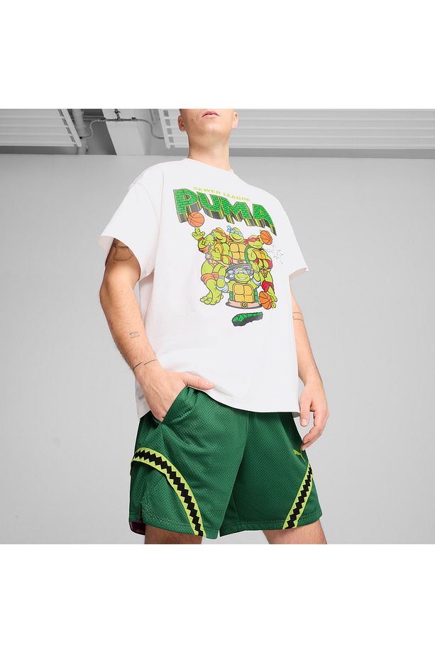 Hoops X Tmnt Erkek Pembe/yeşil Şort - 5