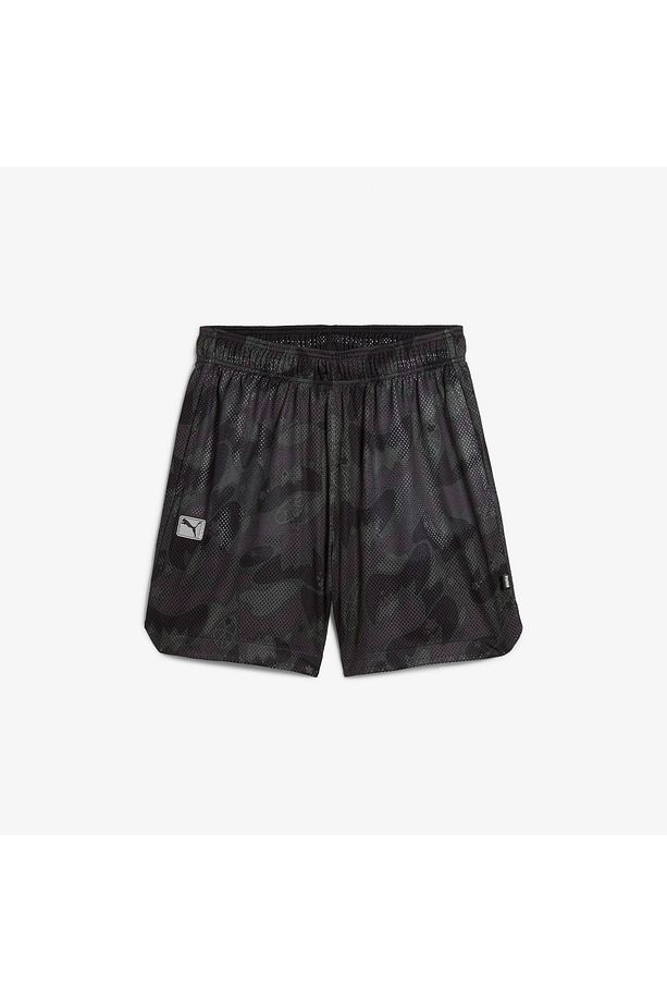 Camo Aop Erkek Siyah Şort - 6