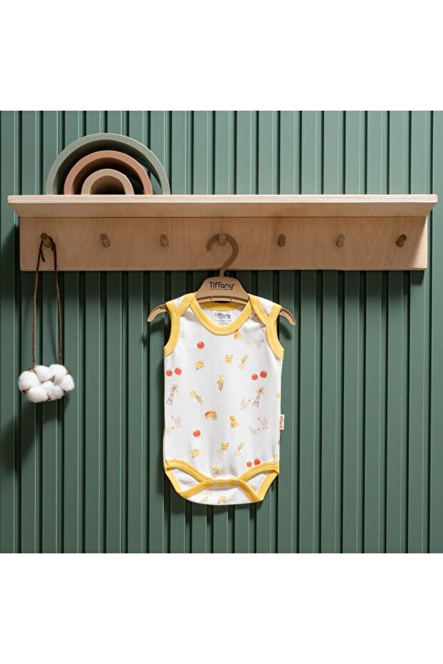 Baby Strawberry Organic Theme Athlete Bodysuit 45009