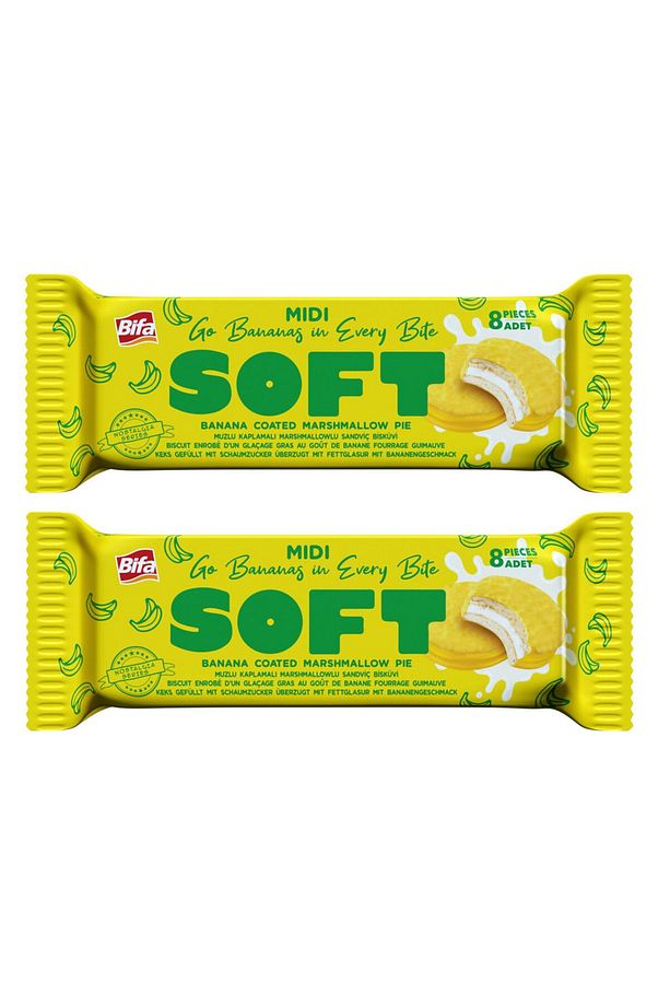 Soft Muzlu Marshmallowlu Midi Boy Bisküvi 160 gr X 2 Adet - 3