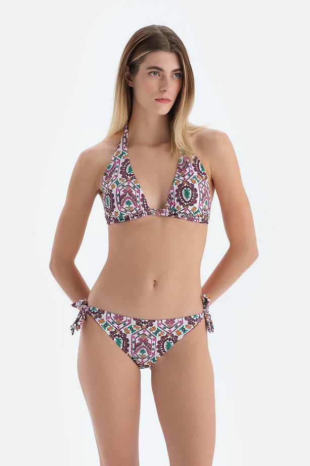 Multıcolor Düşük Bel Bikini Alt - 1