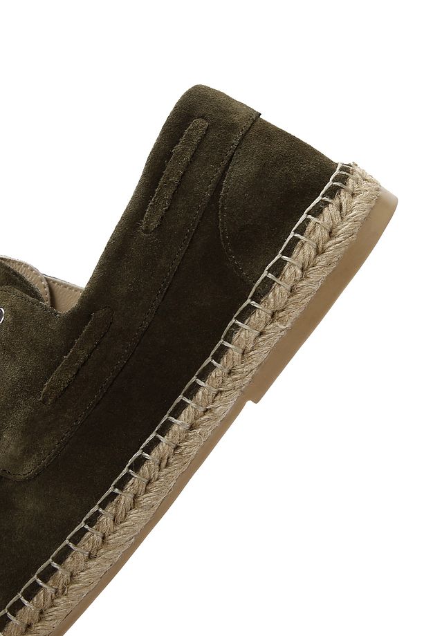 Erkek Haki Süet Deri Espadril 25SFD616210 - 7