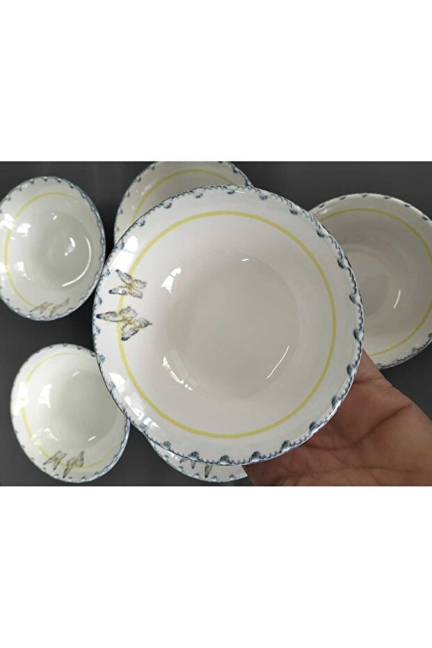6 Piece Lux Bowl and Plate Snack Presentation Set