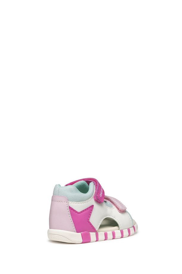 Kız Bebek B Sandal Iupidoo A - Synt Mesh Çift Bantlı Kumaş Sandalet B5517b0bc14c0563 - 4