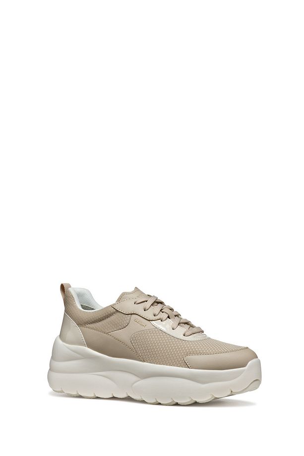 Kadın Bej D Xtors D - Mesh Geobuck Bağcıklı Kalın Tabanlı Sneaker D551fd01454c5000 - 3