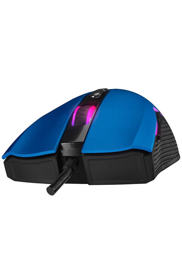 SMX-R44 V2 Makrolu Mavi 12800 DPI RGB Ledli 80 Million Huano Switch Gaming Oyuncu Mouse - 3