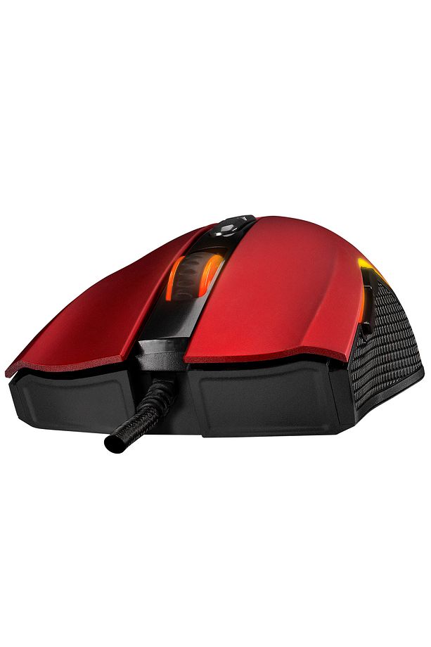 SMX-R44 V2 Makrolu Kırmızı 12800 DPI RGB Ledli 80 Million Huano Switch Gaming Oyuncu Mouse Uyumlu - 3