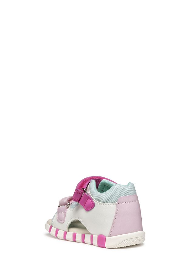 Kız Bebek B Sandal Iupidoo A - Synt Mesh Çift Bantlı Kumaş Sandalet B5517b0bc14c0563 - 2