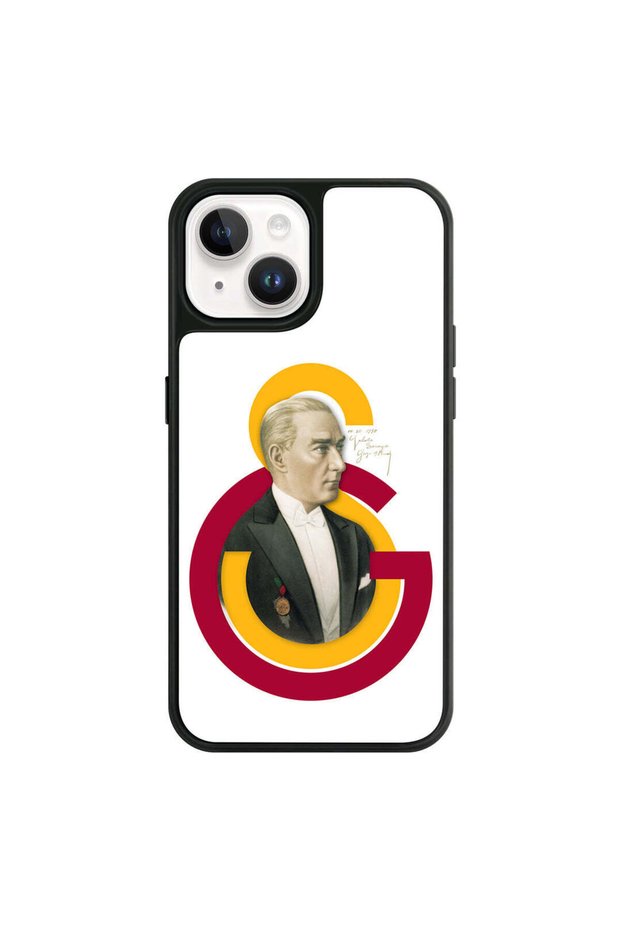 حافظة هاتف مرخصة من Galatasaray ATA Arma متوافقة مع iPhone 13