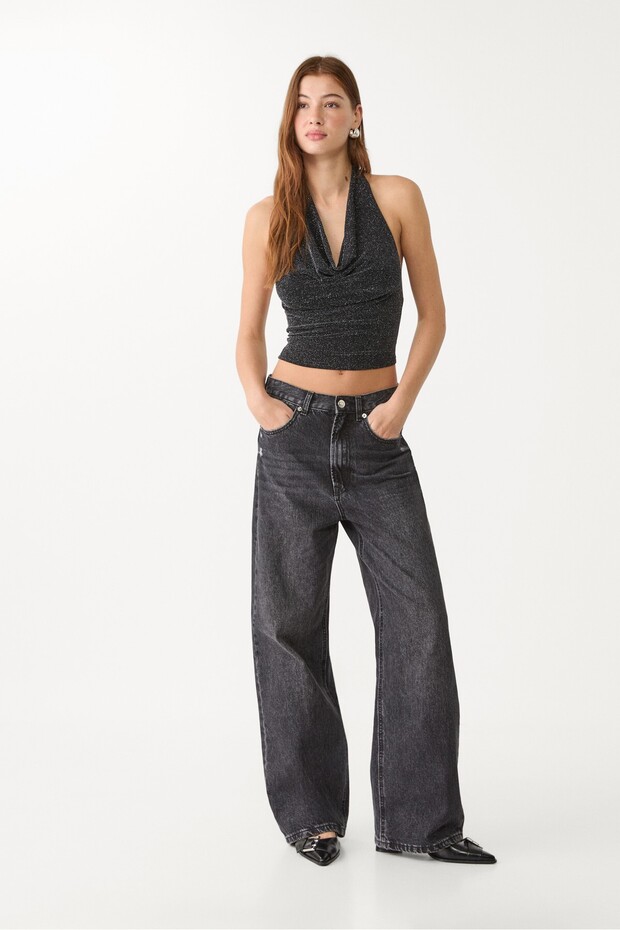 Simli boyundan bağlamalı top - 2