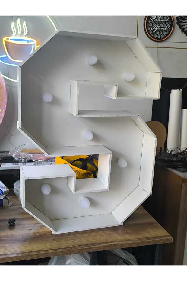 Işıklı Harf 75 cm - 3