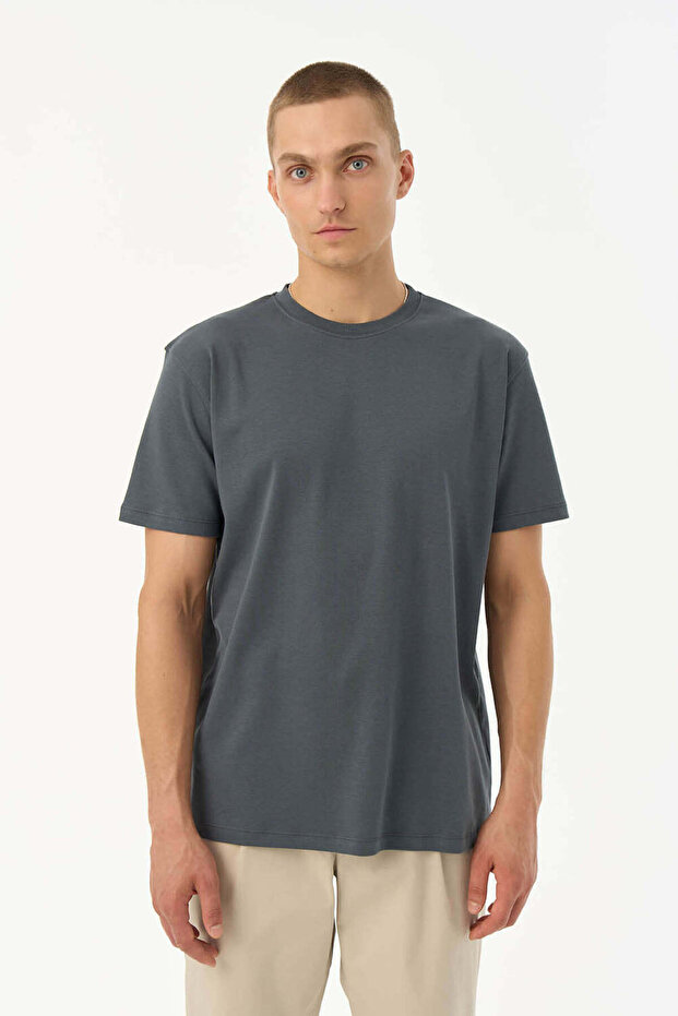 Basic Premium T-Shirt - Antrasit - 3