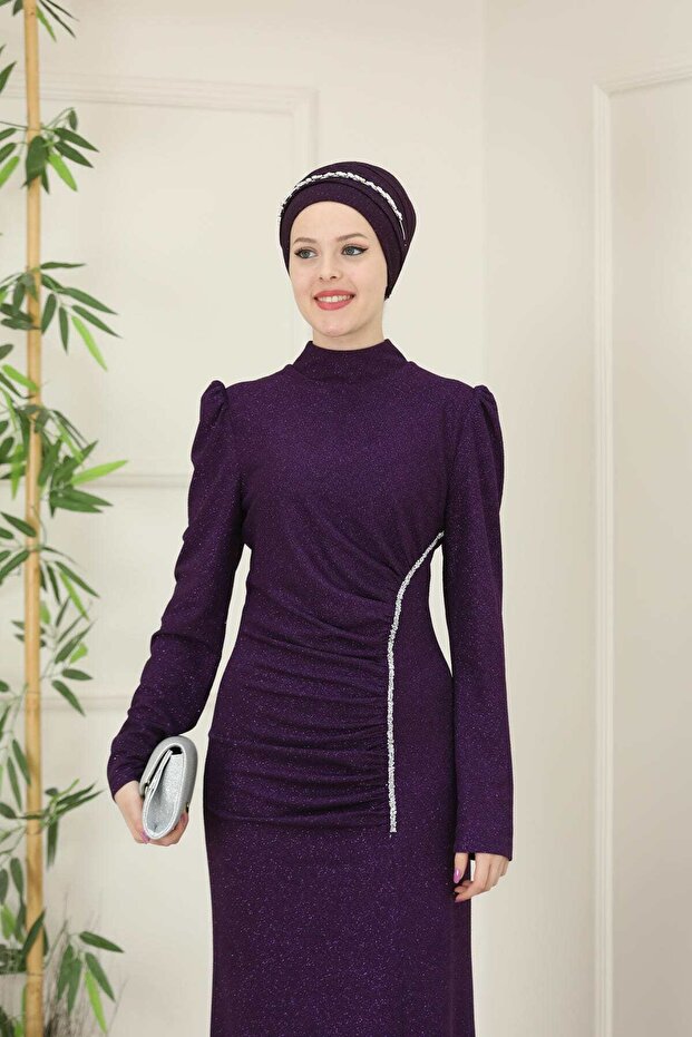 Rochie de seară Hijab Gülçin - 2