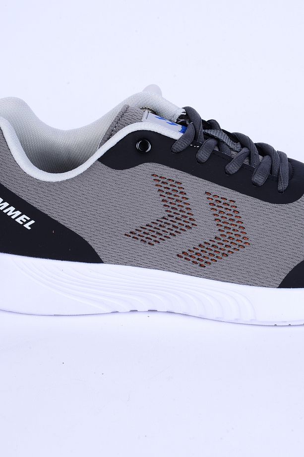 900434-1549 Mipel Fileli Deri Detaylı Eva Taban Hafif Esnek Gri Günlük Unisex Spor Ayakkabı - 2
