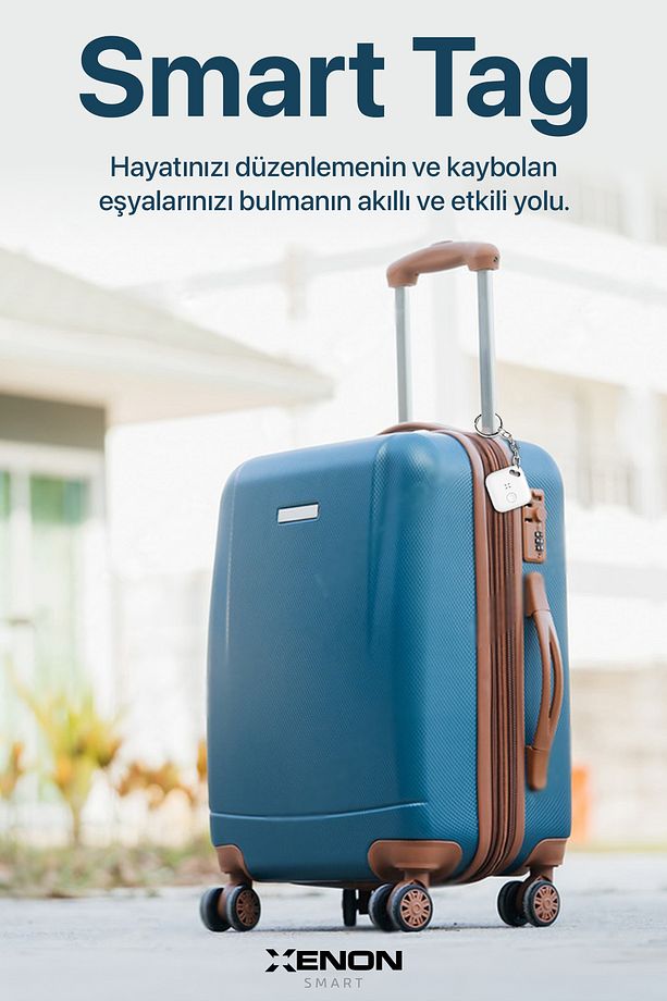 Airtag Akıllı Bluetooth Takip Cihazı Apple Find My App Ile Konum Konum, Eşya Bulucu Beyaz Tag X6602 - 4