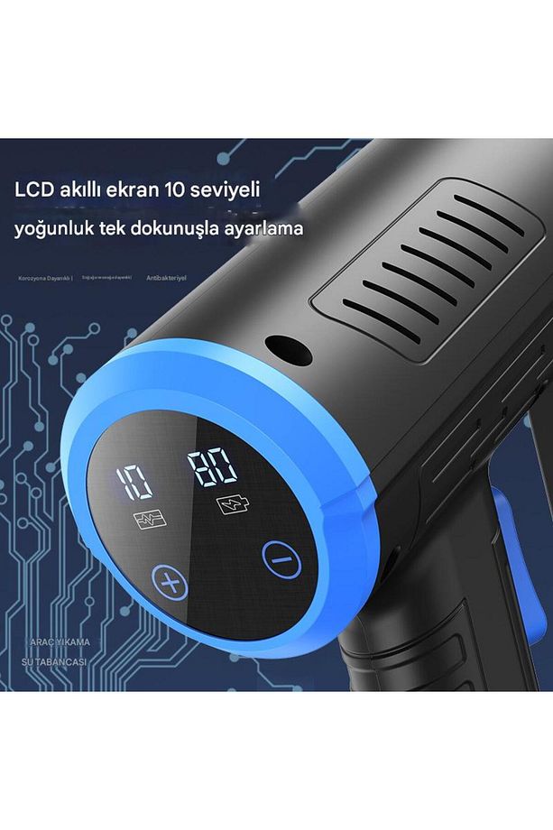 MDHL 8109 Fırçasız Motorlu Şarjlı Basınçlı Yıkama Makinesi Taşınabilir Araba Yıkama Makinesi - 4