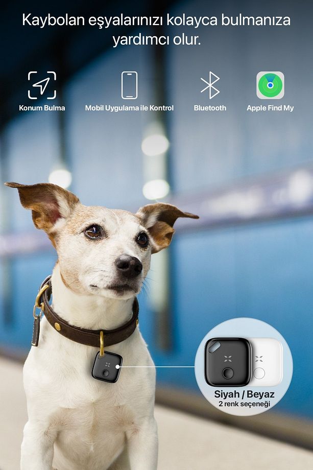 Airtag Akıllı Bluetooth Takip Cihazı Apple Find My App Ile Konum Konum, Eşya Bulucu Beyaz Tag X6602 - 7