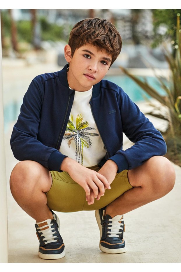 Boy's Zip-Up Sweatshirt