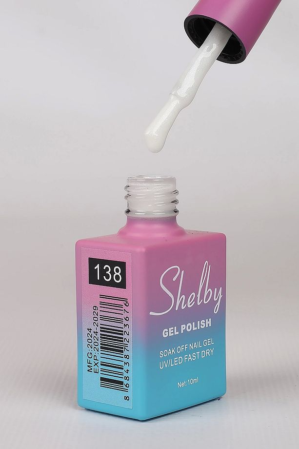 SHELBY 10 ML. A138 İNCİ TOZU KROM KALICI OJE - 2