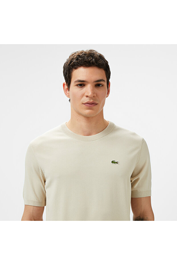 Erkek Regular Fit Bej Triko - 2