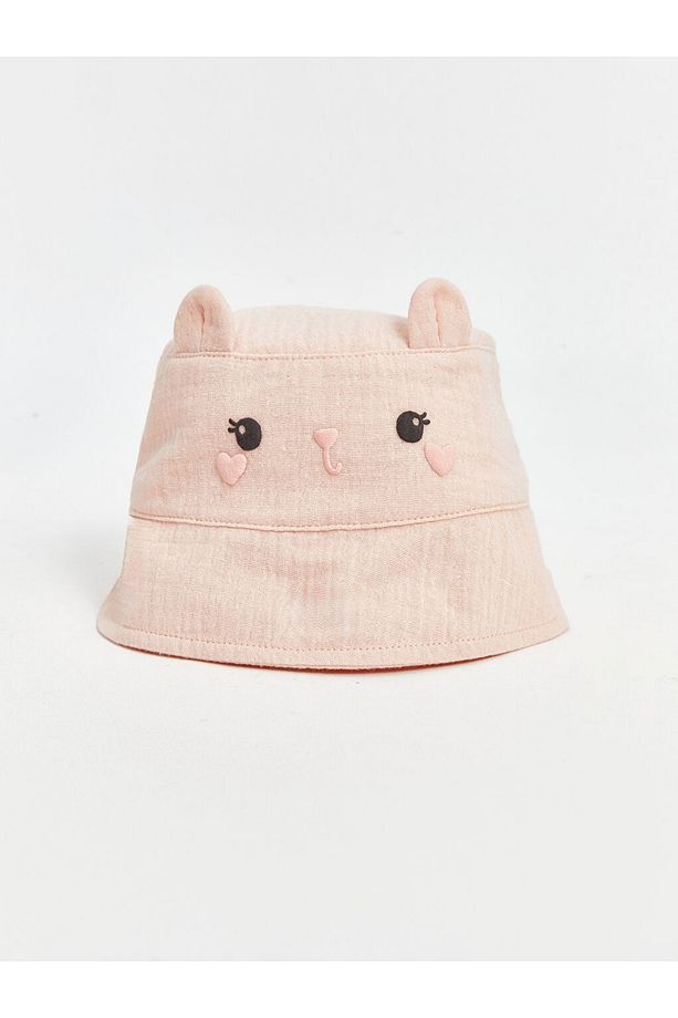 LCW baby Hayvan Figürlü Kız Bebek Bucket Şapka - 1