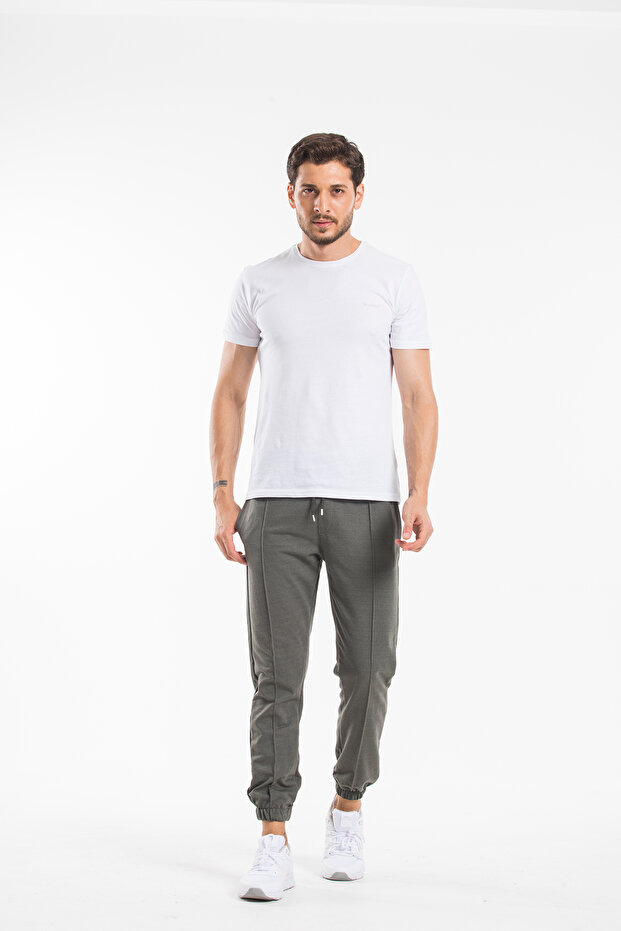 الرجال Sweatpants اقتصاص الجبهة