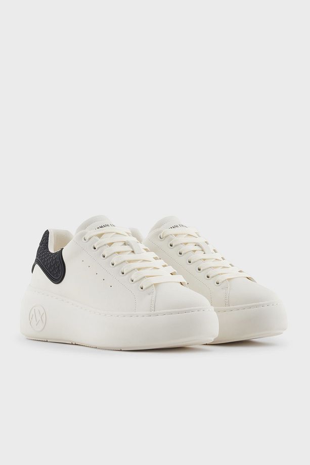 Armani Exchage Logolu Platform Taban Sneaker Ayakkabı AYAKKABI XDX188 XV937 N480 - 3