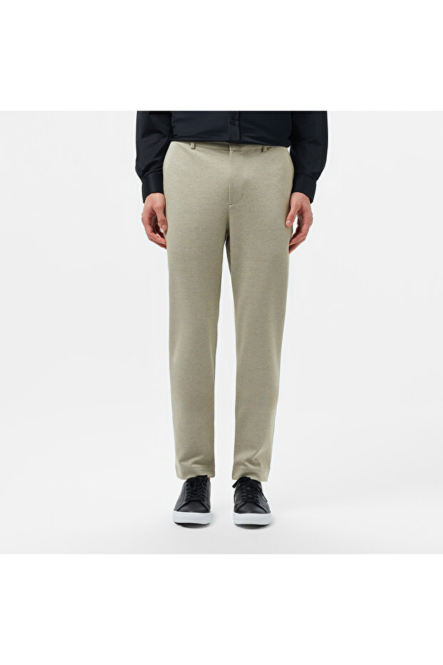 Erkek Regular Fit Bej Pantolon - 3