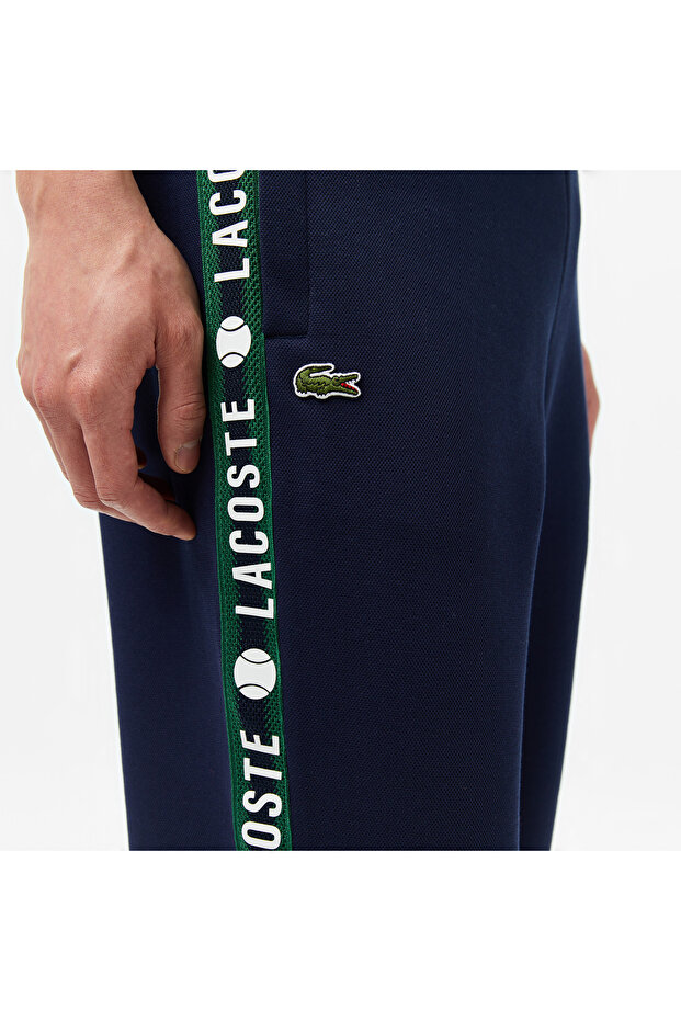 Erkek Regular Fit Baskılı Lacivert Eşofman Altı - 6