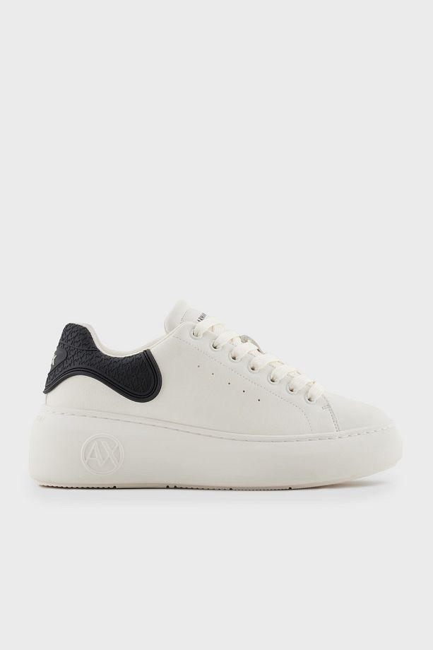 Armani Exchage Logolu Platform Taban Sneaker Ayakkabı AYAKKABI XDX188 XV937 N480 - 1