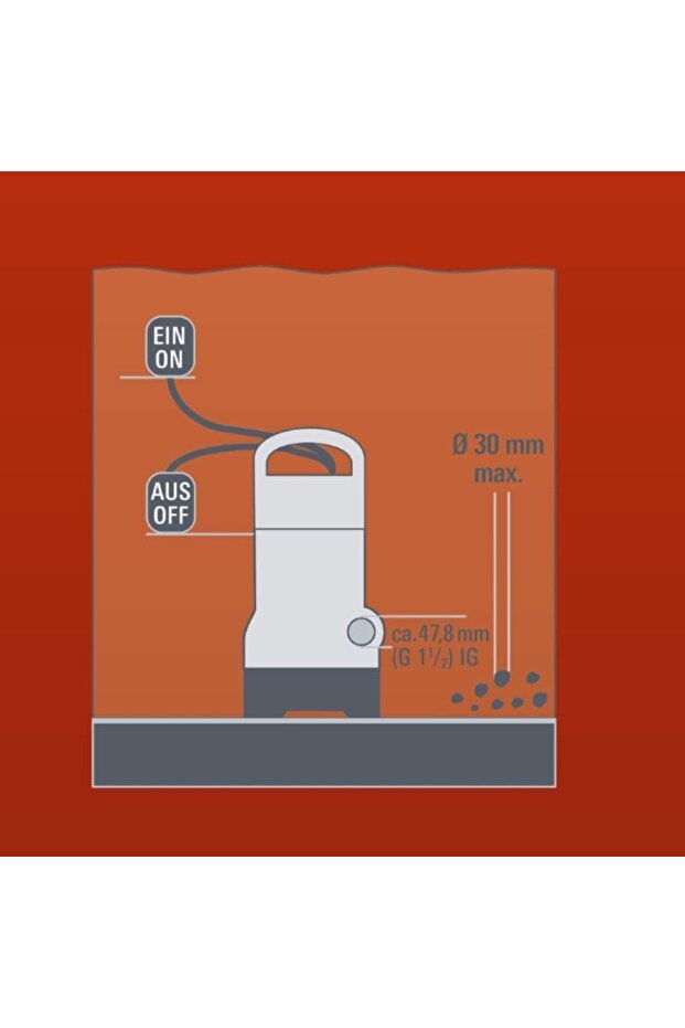 GC-DP 3730 Dalgıç Pompa Kirli Su - 3