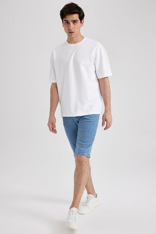 Regular Fit Jean Bermuda Şort A4805ax23sm - 3