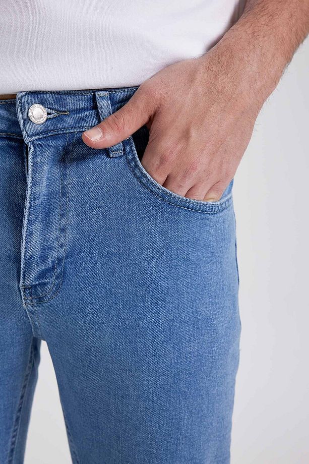 Regular Fit Jean Bermuda Şort A4805ax23sm - 5