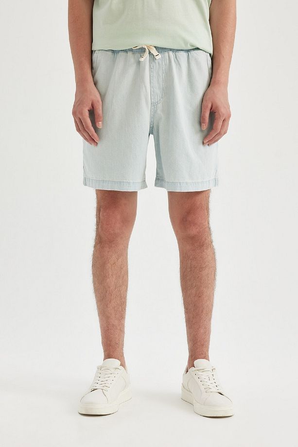 Relax Fit Jean Bermuda Şort Z4459AZ24SM - 1