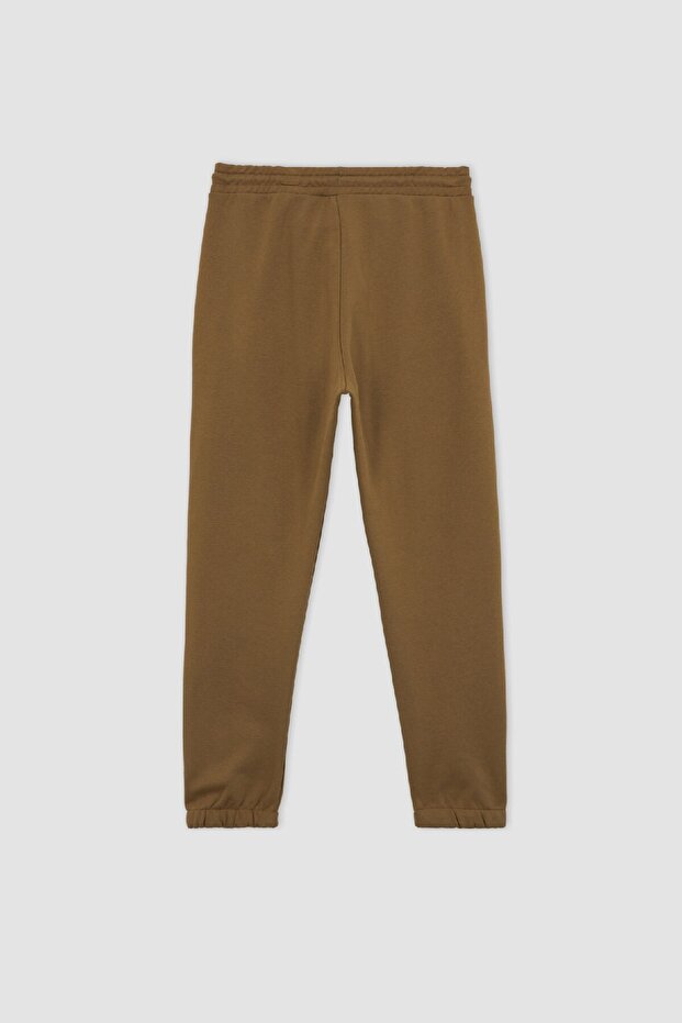 Regular Fit Jogger Eşofman Altı Cepli Beli Paçası Lastikli X8286az23au - 3