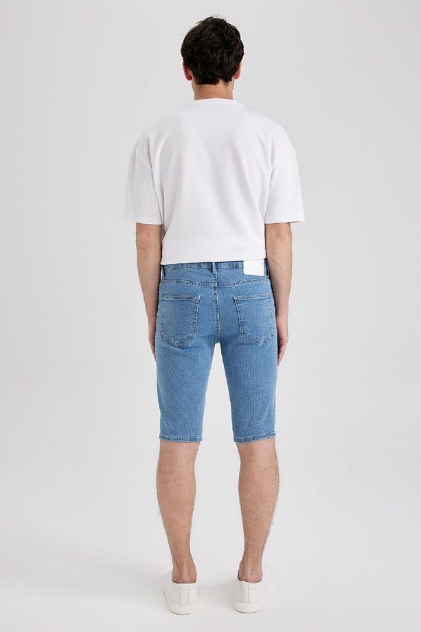 Regular Fit Jean Bermuda Şort A4805ax23sm - 8