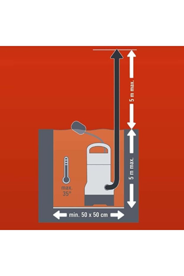 GC-DP 3730 Dalgıç Pompa Kirli Su - 2